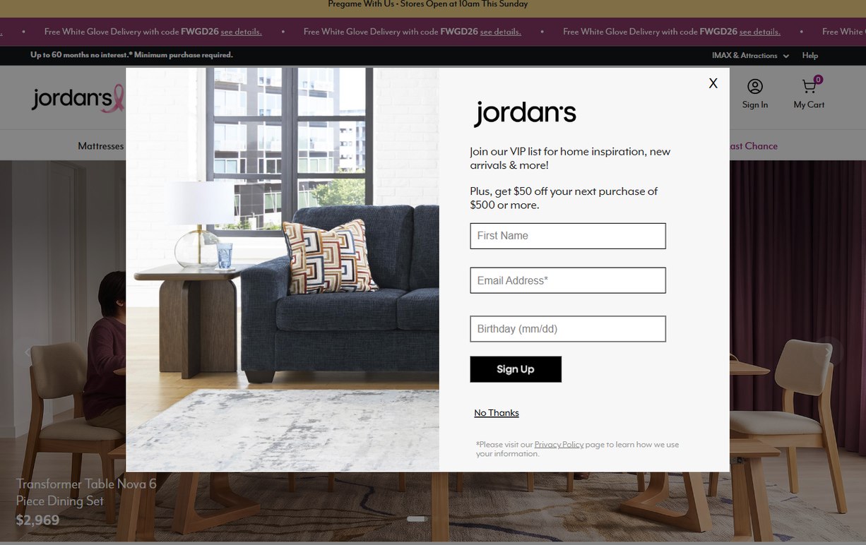 Jordan's – jordansfurniture.com