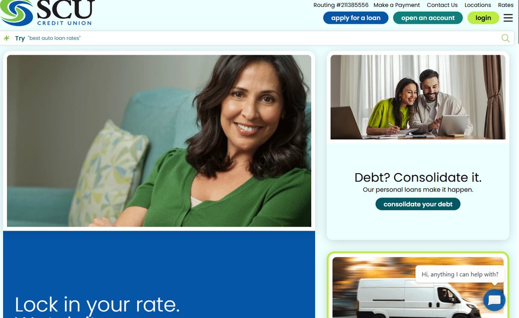 SCU Credit Union – scucu.org